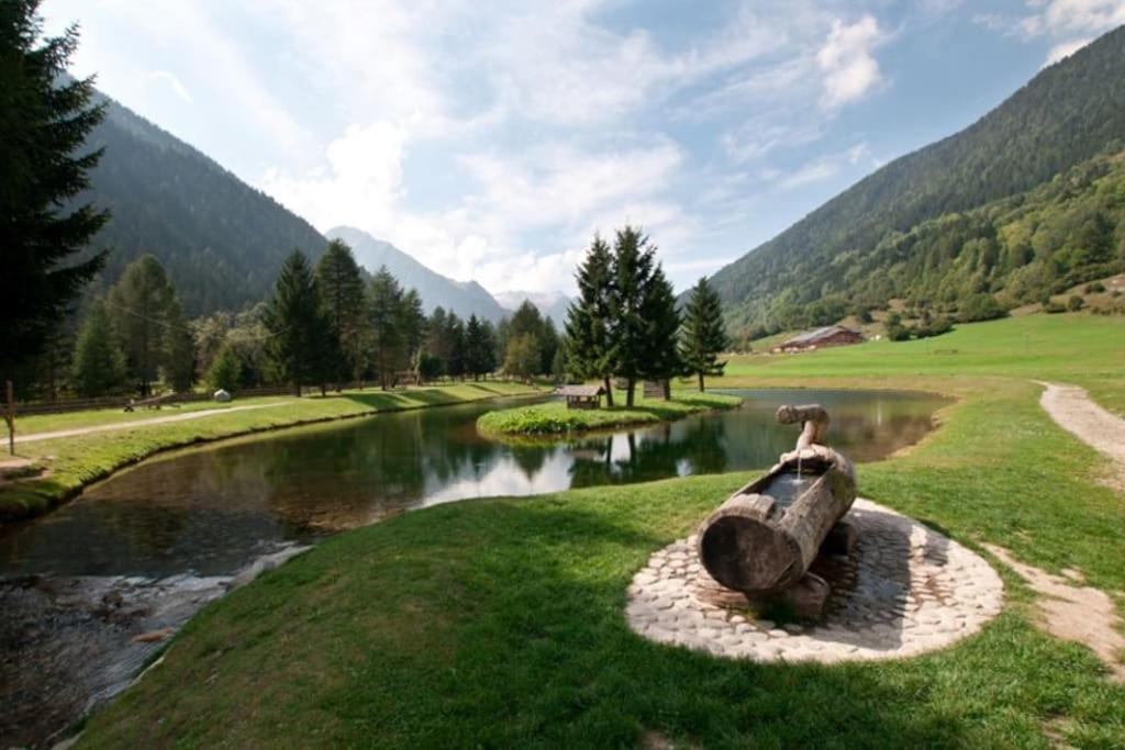 Chalet Rustico Bertolini Per Gruppi! Villa Vermiglio Kültér fotó