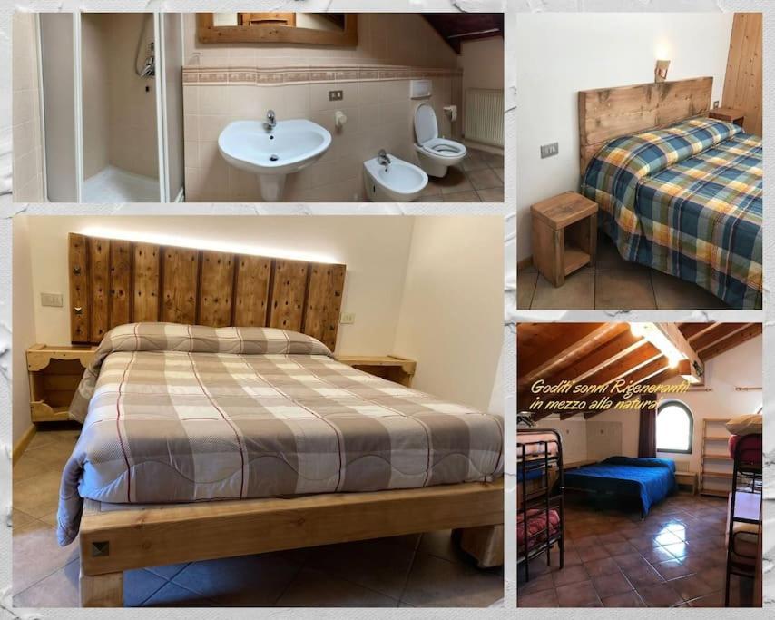 Chalet Rustico Bertolini Per Gruppi! Villa Vermiglio Kültér fotó