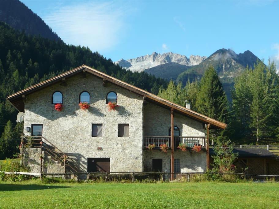 Chalet Rustico Bertolini Per Gruppi! Villa Vermiglio Kültér fotó